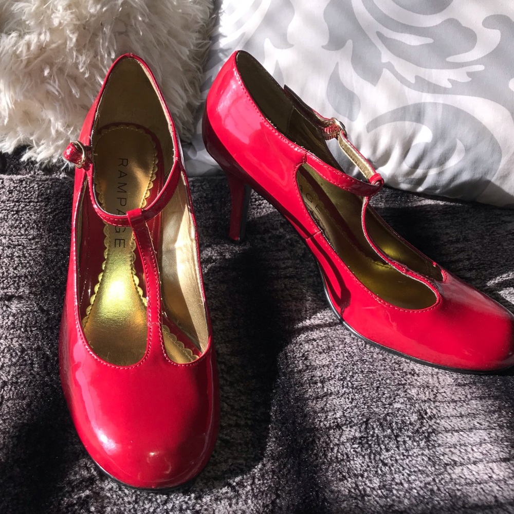 Rampage Red Heels